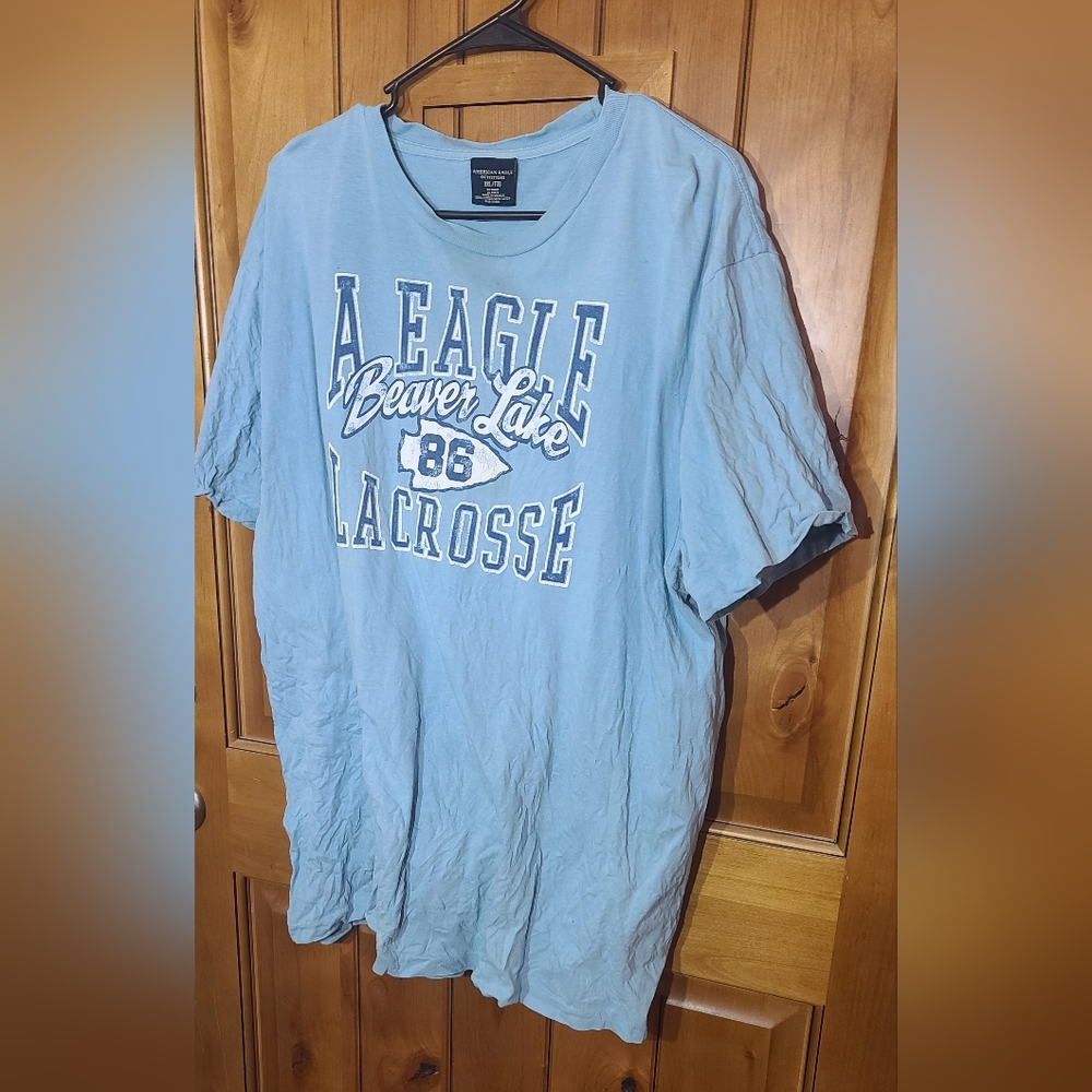 American eagle lt blue lacrosse xxl
